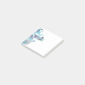 Abstrakt Art Post - Anmerkungen Post-it Klebezettel (angewinkelt)