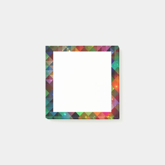 Abstrakt Art Post - Anmerkungen Post-it Klebezettel (Vorderseite)