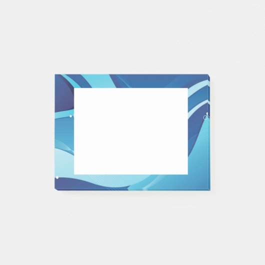 Abstrakt Art Post - Anmerkungen Post-it Klebezettel (Vorderseite)