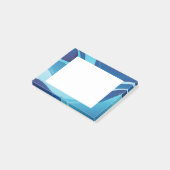 Abstrakt Art Post - Anmerkungen Post-it Klebezettel (angewinkelt)
