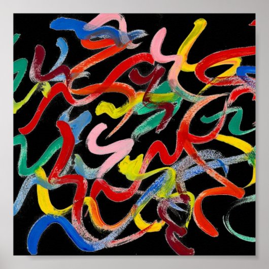 Abstrakt Art Poster (Vorne)