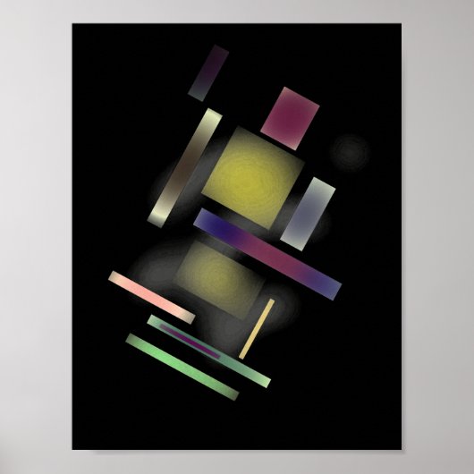 Abstrakt Art Poster (Vorne)