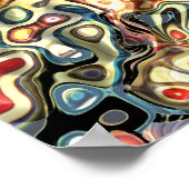 Abstrakt Art Poster (Ecke)