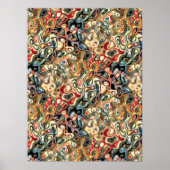 Abstrakt Art Poster (Vorne)