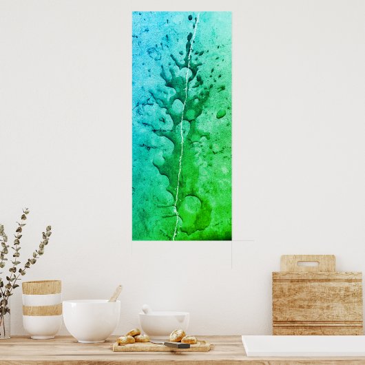 Abstrakt Art Poster (Küche)