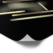 Abstrakt Art Poster (Ecke)