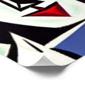 Abstrakt Art Poster (Ecke)