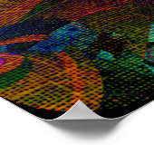 Abstrakt Art Poster (Ecke)