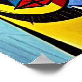 Abstrakt Art Poster (Ecke)