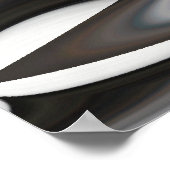 Abstrakt Art Poster Print (Ecke)