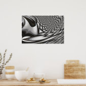 Abstrakt Art Poster Print (Küche)