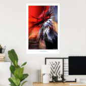 Abstrakt Art Print - Quintus #3 Poster (Heimbüro)