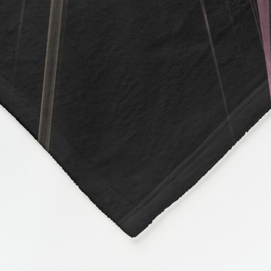 Abstrakt Art Rainbow Ice Fleecedecke (Ecke)