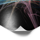 Abstrakt Art Rainbow Ice Fotodruck (Ecke)
