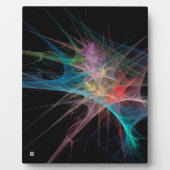 Abstrakt Art Rainbow Ice Fotoplatte (Vorderseite)