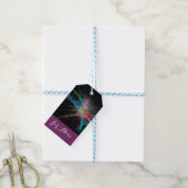 Abstrakt Art Rainbow Ice Geschenkanhänger (Mit Garn)