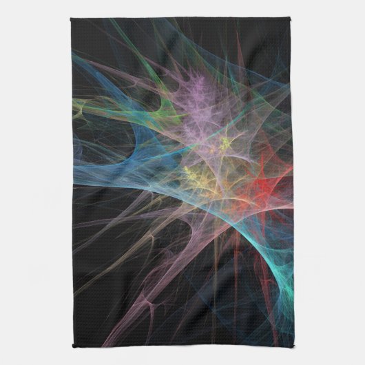 Abstrakt Art Rainbow Ice Handtuch (Vertikal)