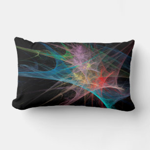 Abstrakt Art Rainbow Ice Lendenkissen