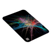 Abstrakt Art Rainbow Ice Magnet (Rechte Seite)
