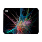 Abstrakt Art Rainbow Ice Magnet (Horizontal)