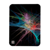 Abstrakt Art Rainbow Ice Magnet (Vertikal)