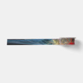 Abstrakt Art Rainbow Ice Satinband (Vorderseite)