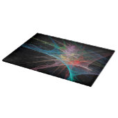 Abstrakt Art Rainbow Ice Schneidebrett (Ecke)