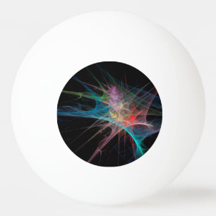 Abstrakt Art Rainbow Ice Tischtennisball