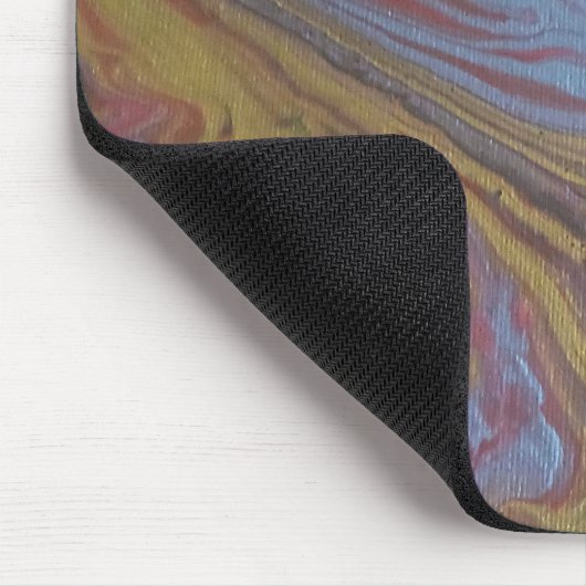 Abstrakt Art Rainbow Mousepad (Ecke)