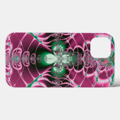 Abstrakt Art Red Blume Case-Mate iPhone Hülle (Rückseite (Horizontal))
