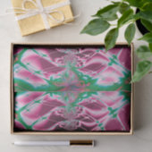 Abstrakt Art Red Blume Seidenpapier (Geschenk)