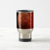 Abstrakt Art Red Galaxy Reisebecher (Mittel)