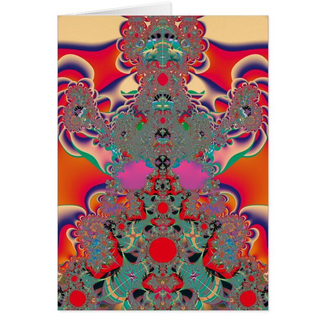 Abstrakt Art Red Mediation (Vorne)