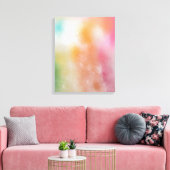 Abstrakt Art Red Pink Blue Lila Green Leinwanddruck (Insitu (Wohnzimmer))