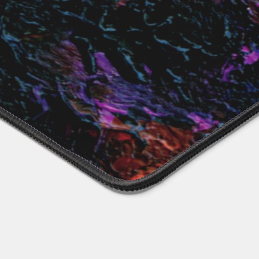 Abstrakt Art Red Planet Garden individuell anpassb Schreibtischunterlage (Ecke)