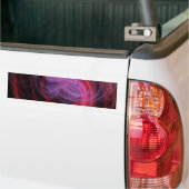 Abstrakt Art Red Wave Autoaufkleber (Auf Lkw)