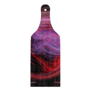 Abstrakt Art Red Wave Schneidebrett