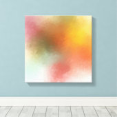 Abstrakt Art Red Yellow Blue Lila Green Pink Leinwanddruck (Insitu (Holzboden))