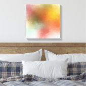 Abstrakt Art Red Yellow Blue Lila Green Pink Leinwanddruck (Insitu (Schlafzimmer))