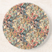 Abstrakt Art Sandstone Untersetzer (Vorne)