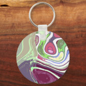 Abstrakt Art Schlüsselanhänger (Vorderseite)