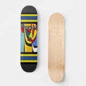 Abstrakt Art Skateboard (Vorderseite)
