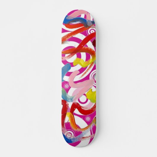 Abstrakt Art Skateboard (Vorne)