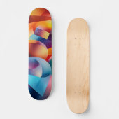Abstrakt Art Skateboard (Vorderseite)