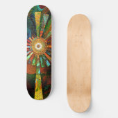 Abstrakt Art Skateboard (Vorderseite)