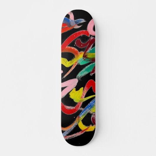 Abstrakt Art Skateboard (Vorne)
