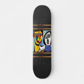 Abstrakt Art Skateboard (Vorne)