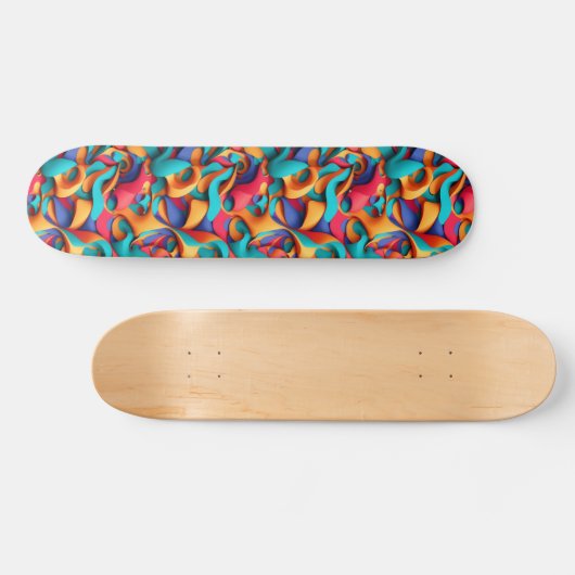 Abstrakt Art Skateboard (Horizontal)