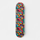 Abstrakt Art Skateboard (Vorne)