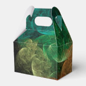 Abstrakt Art Space Bird Geschenkschachtel (Rückseite)